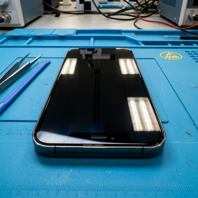 Substituição de hardware concluída em laboratório físico